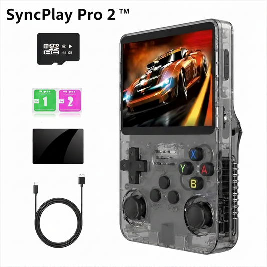 SyncPlay Pro 2™ - It's not just gaming. Your portable nostalgia machine.