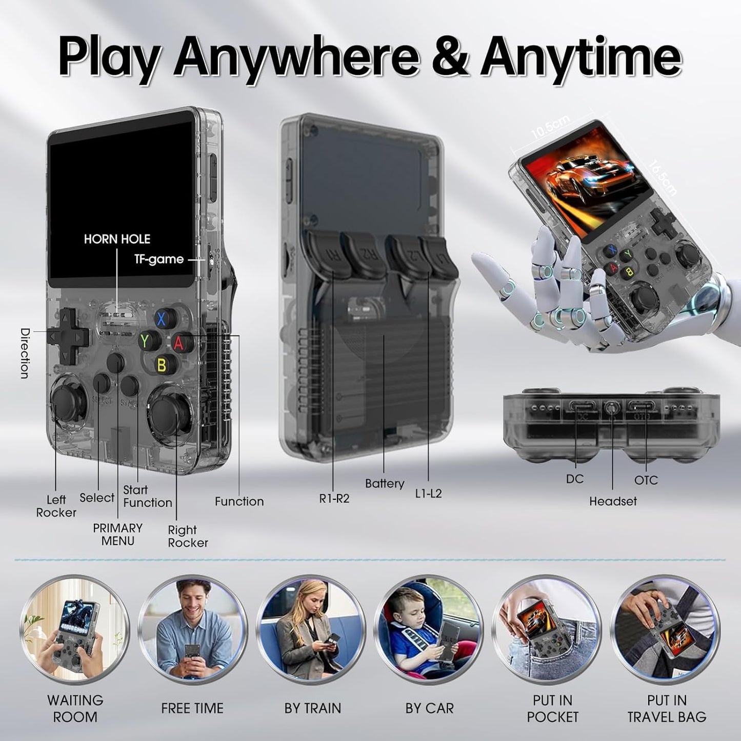 SyncPlay Pro 2 ™ - It’s not just gaming. Your portable nostalgia machine.